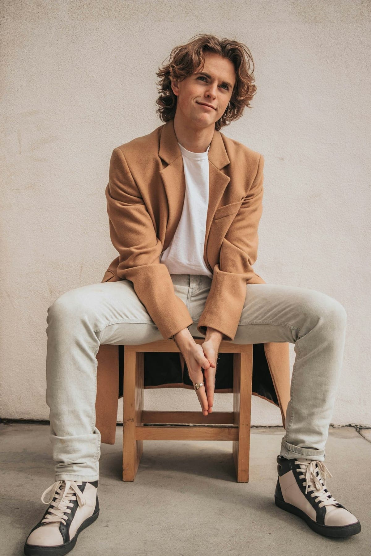 Menswear streetwear silhouette illustrating fit and fabric decisions for brand manufacturing
